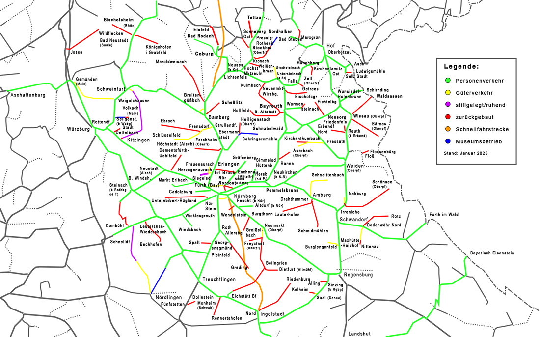 Strecken - bahnrelikte.net